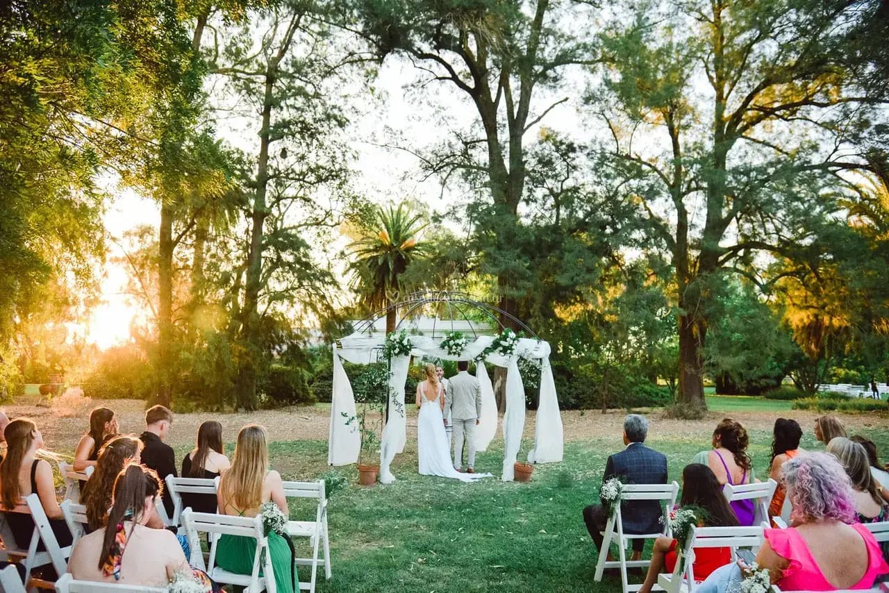 Ceremonia al aire libre